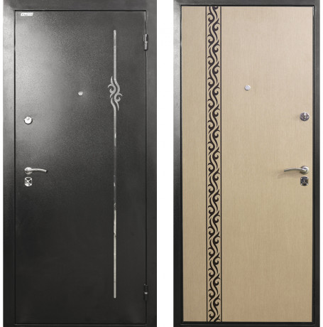 Стальная дверь "Алькор" Светлый венге