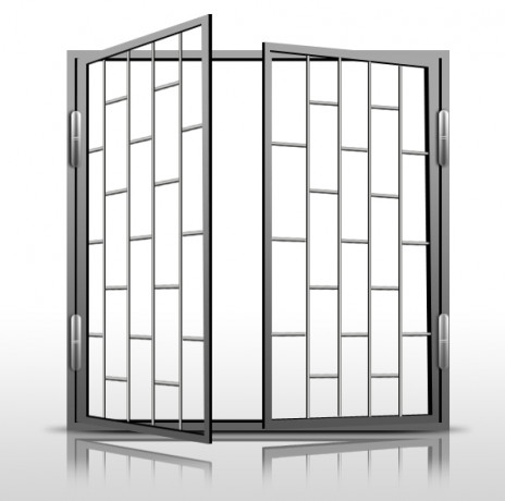 Решетка на окно сварная №1