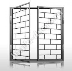 Решетка на окно сварная № 2