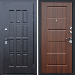 Стальная дверь &quot;Фортуна&quot; орех бренди