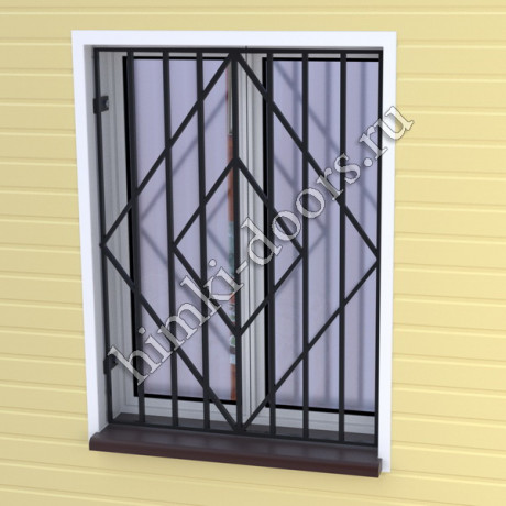 Решетка на окно сварная № 3