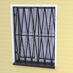 Решетка на окно сварная № 8