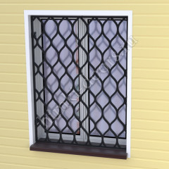 Решетка на окно сварная № 10