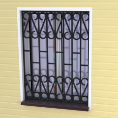 Решетка на окно сварная № 12