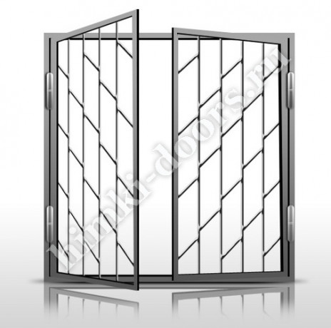 Решетка на окно сварная № 13