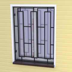 Решетка на окно сварная № 15