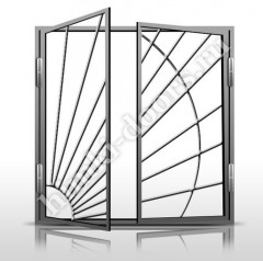 Решетка на окно сварная № 17