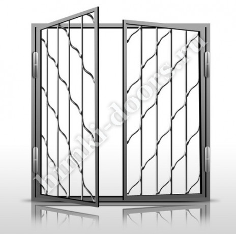 Решетка на окно сварная № 18