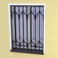 Решетка на окно сварная № 19