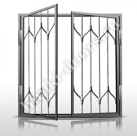 Решетка на окно сварная № 19