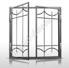 Решетка на окно сварная № 23