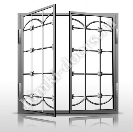 Решетка на окно сварная № 24