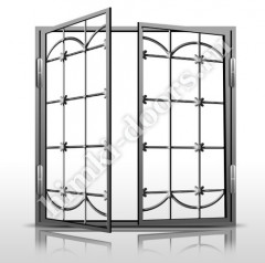 Решетка на окно сварная № 24