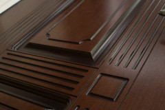 Стальная дверь &quot;Вавилон&quot; шпон Вишня