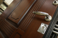 Стальная дверь &quot;Вавилон&quot; шпон Вишня