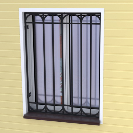 Решетка на окно сварная № 27