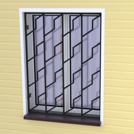 Решетка на окно сварная № 28