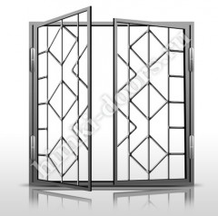 Решетка на окно сварная № 29