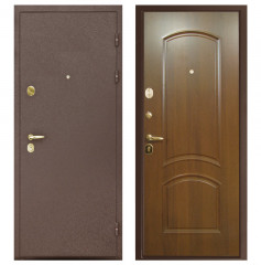 Стальная дверь &quot;Тезей 3 D-5&quot; Итальянский орех