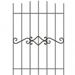 Решетка на окно кованая 1