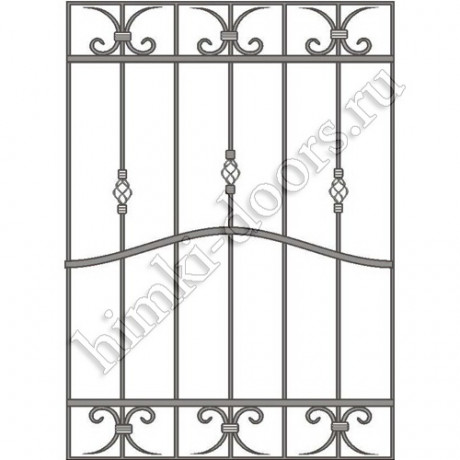 Решетка на окно кованая 18