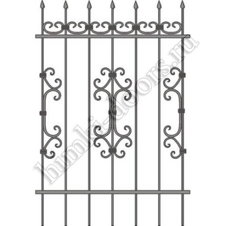 Решетка на окно кованая 35