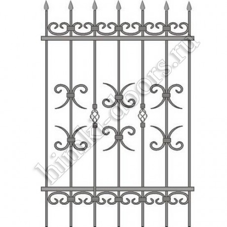 Решетка на окно кованая 36