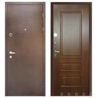 Стальная дверь "Сириус 3 D - Амадея" Итальянский орех