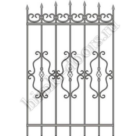 Решетка на окно кованая 37