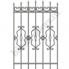 Решетка на окно кованая 37