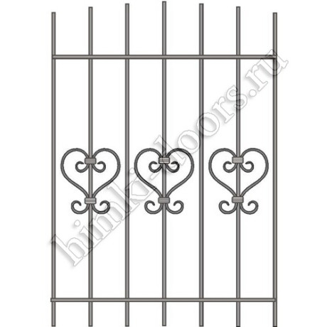 Решетка на окно кованая 3