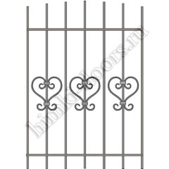 Решетка на окно кованая 3