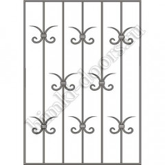 Решетка на окно кованая 5