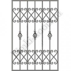 Решетка на окно кованая 40