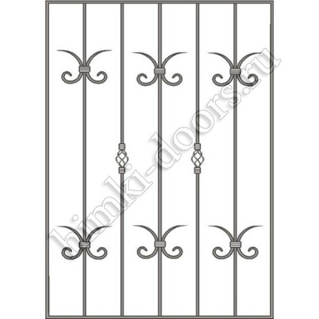 Решетка на окно кованая 6