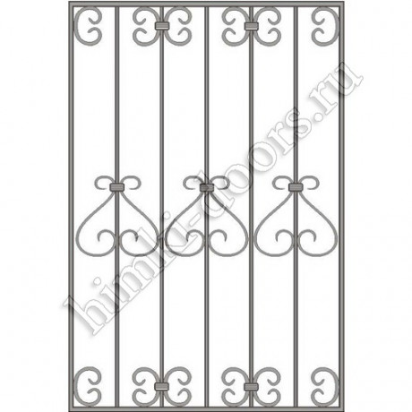 Решетка на окно кованая 23