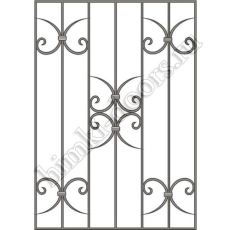 Решетка на окно кованая 7