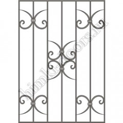 Решетка на окно кованая 7