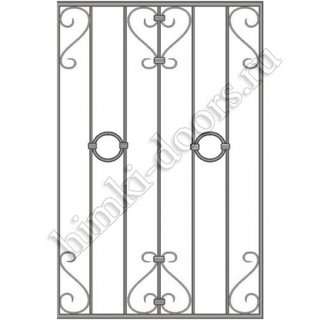 Решетка на окно кованая 8