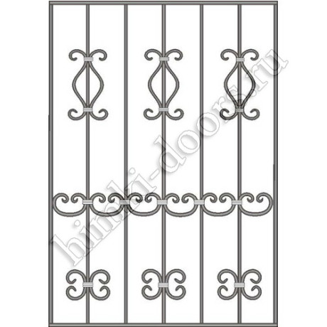 Решетка на окно кованая 26