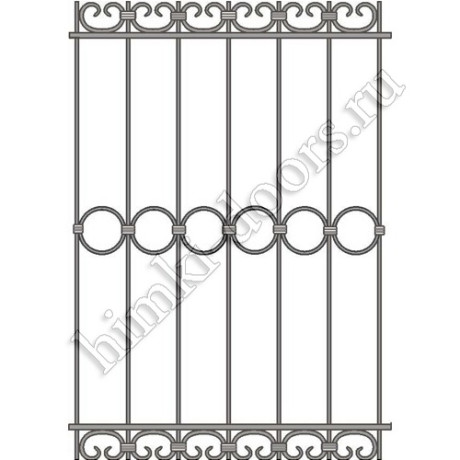 Решетка на окно кованая 27