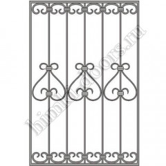 Решетка на окно кованая 29