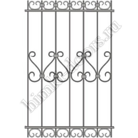 Решетка на окно кованая 30