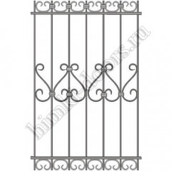 Решетка на окно кованая 30