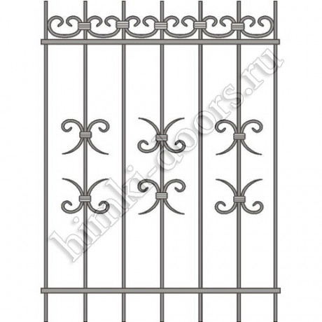 Решетка на окно кованая 13