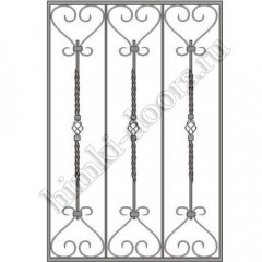 Решетка на окно кованая 31