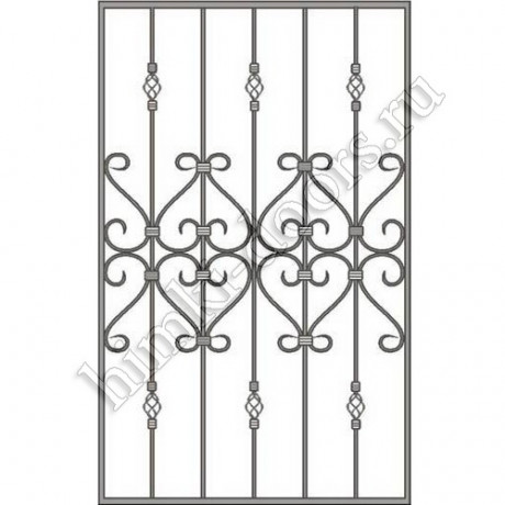 Решетка на окно кованая 32