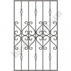 Решетка на окно кованая 32