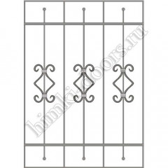 Решетка на окно кованая 16