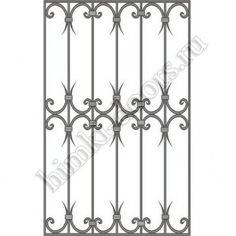 Решетка на окно кованая 33